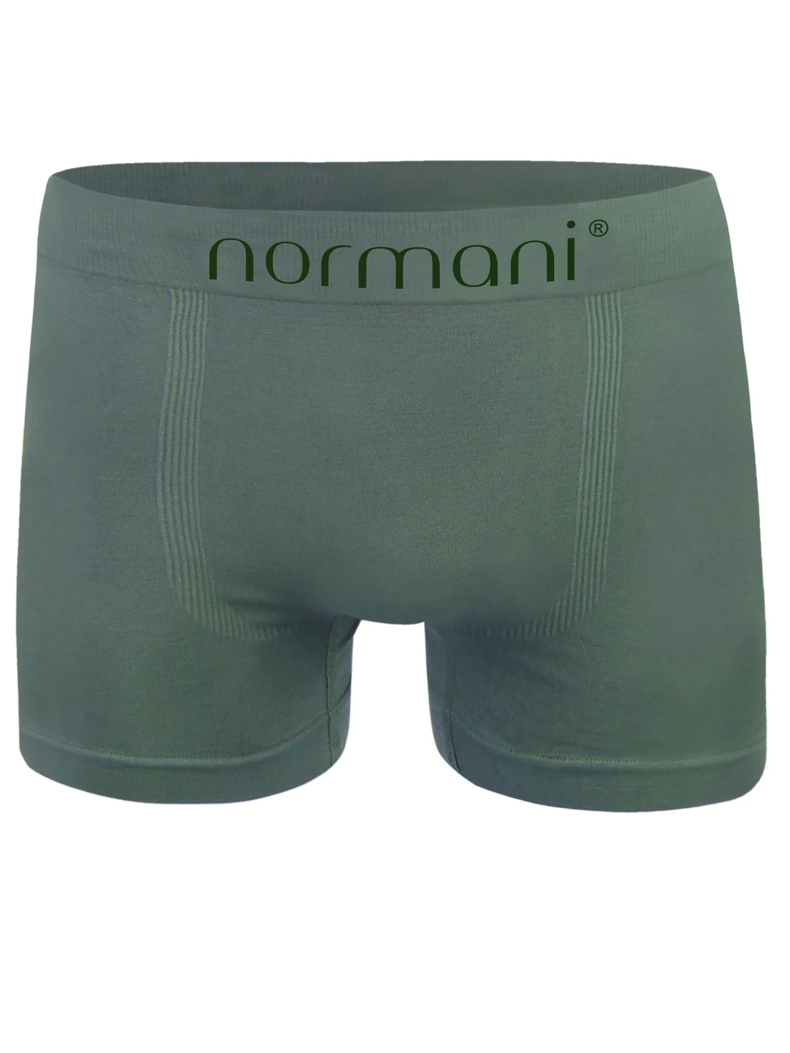 6 Paar Stück Mikrofaser Boxershorts aus Nylon 3 x Anthrazit/ 3 x Oliv