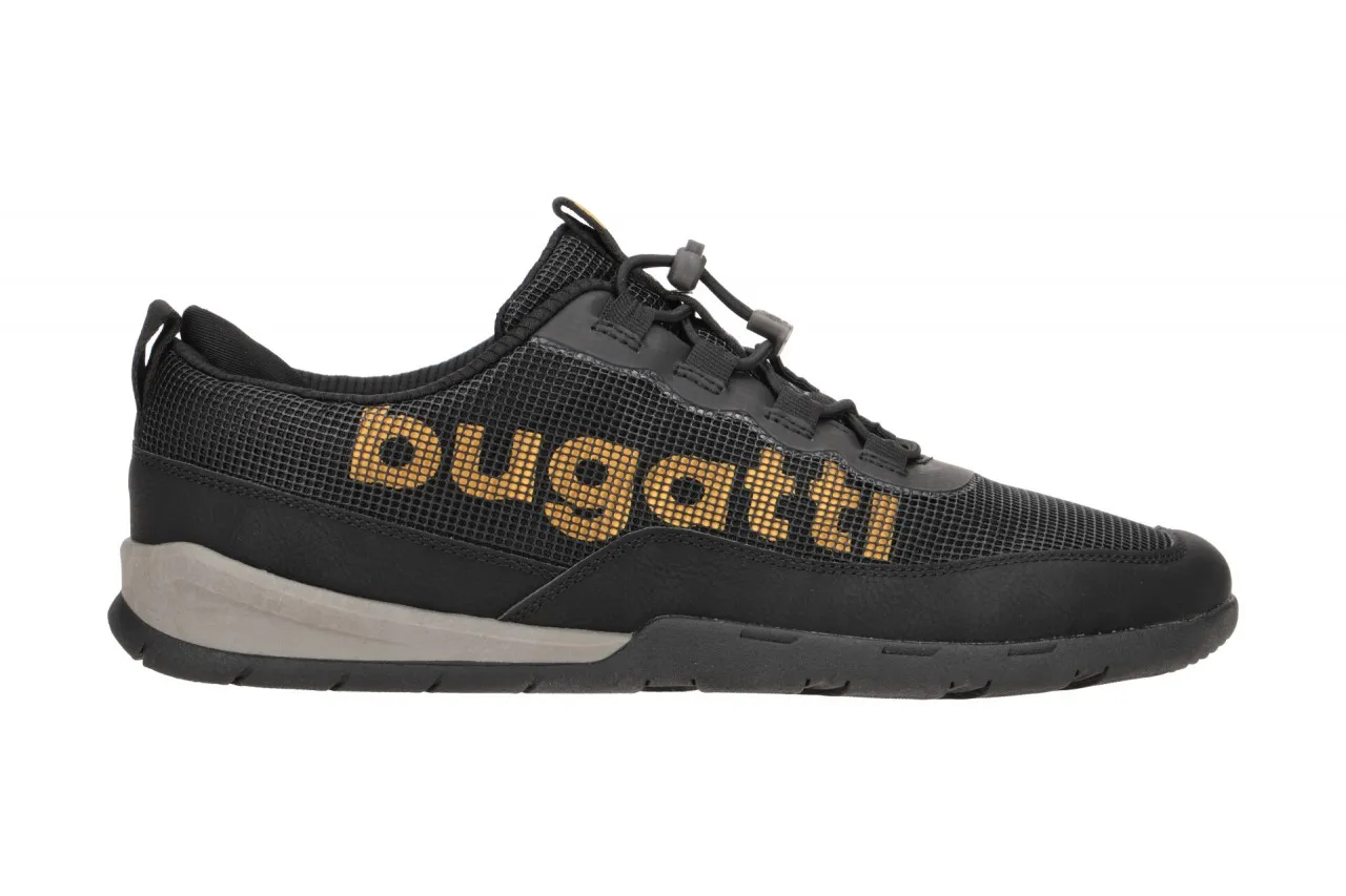 bugatti Moresby Schuhe Slipper schwarz A7V01
