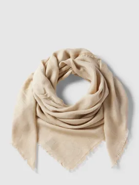Codello Schal mit Allover-Muster Modell 'Stola' (beige) online kaufen