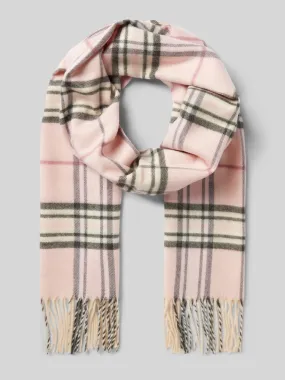 Fraas Schal mit Fransen (rosa) online kaufen