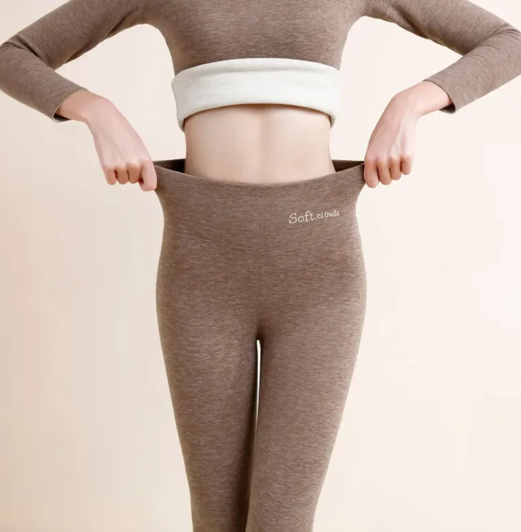 Heidi-Mode | Leggings mit Fleece-Innenfutter für Frauen