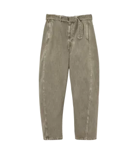   Lemaire  Lemaire PA326 LD1017 GR629 DENIM SNOW OLIVE GR629 DENIM SNOW OLIVE GR629 D  Hosen 