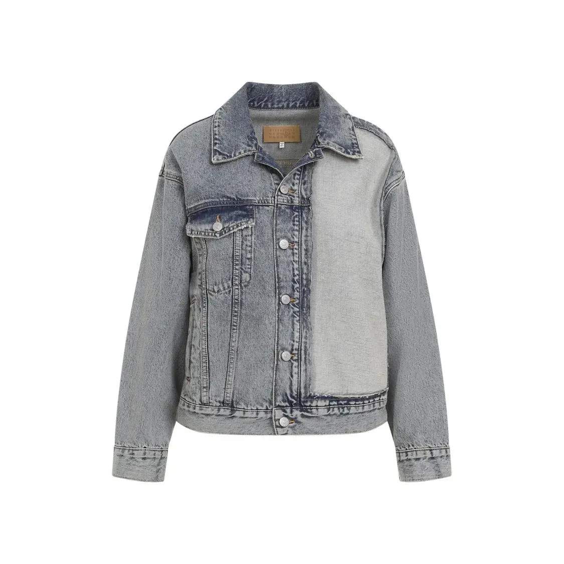   MM6 Maison Margiela  Denim Light Blue Cotton Jacket Blue  Jeans-Jacken 