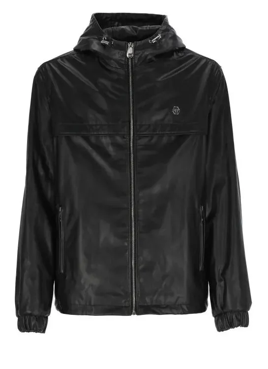   Philipp Plein  Logoed Jacket Black