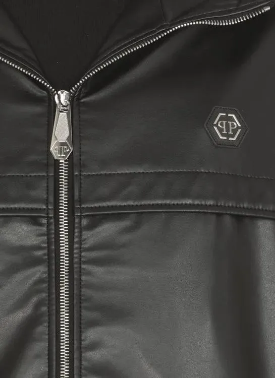   Philipp Plein  Logoed Jacket Black