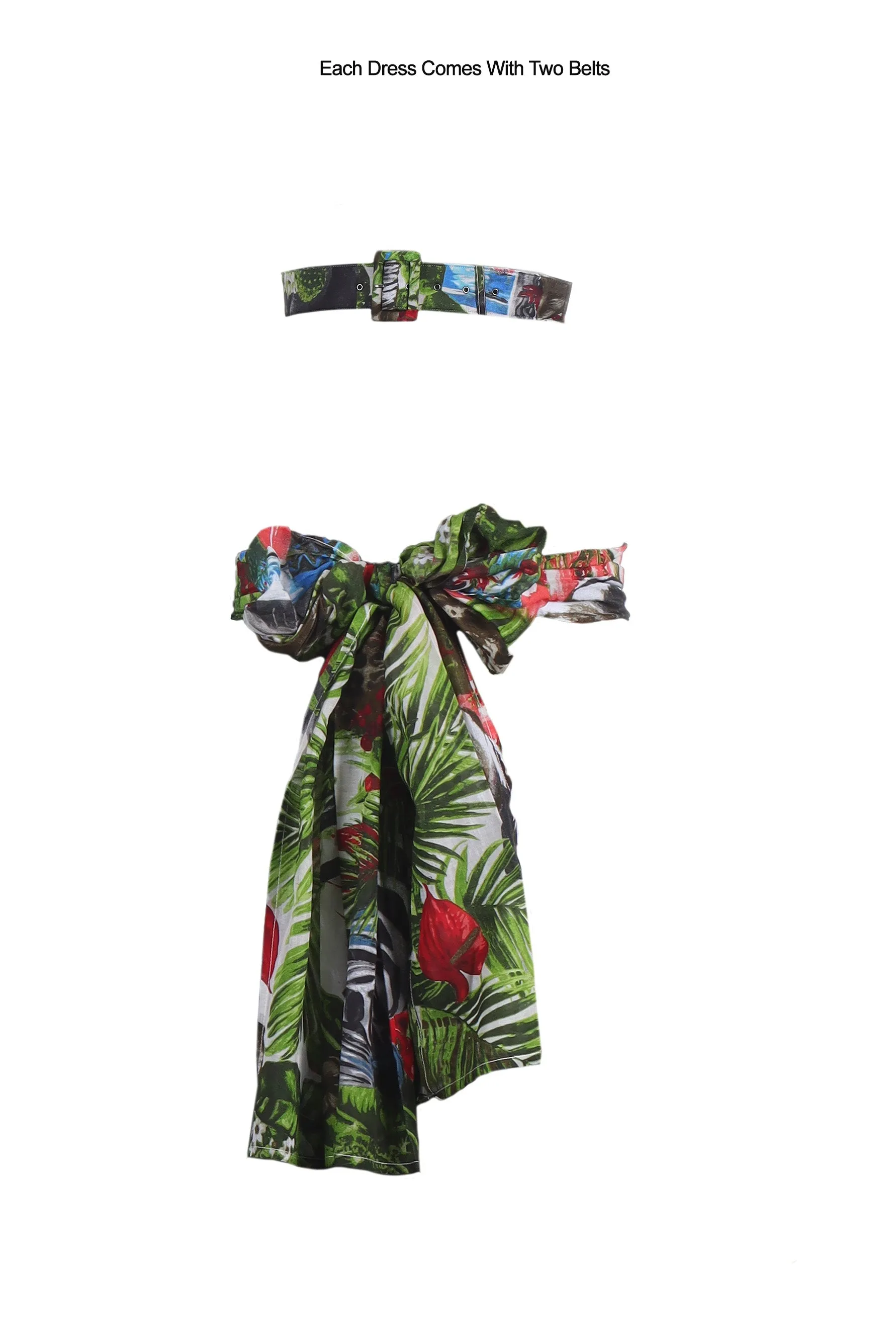 SAMANTHA SUNG Damen Kleid AUDREY hellblau mit Print| LuxuryLoft